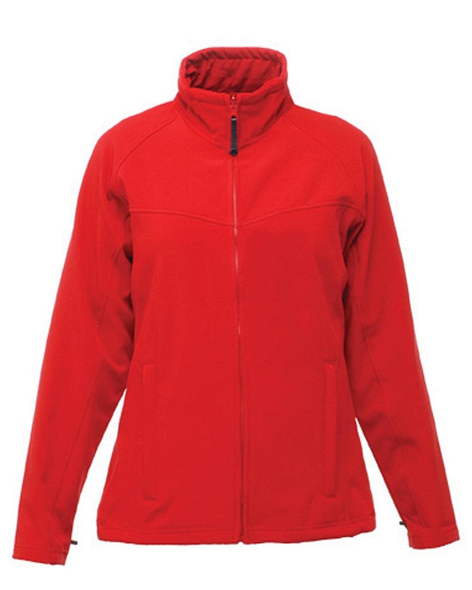Regatta Womens Uproar Softshell Jacket in Classic Red / Seal Grey (Product Code: TRA645)