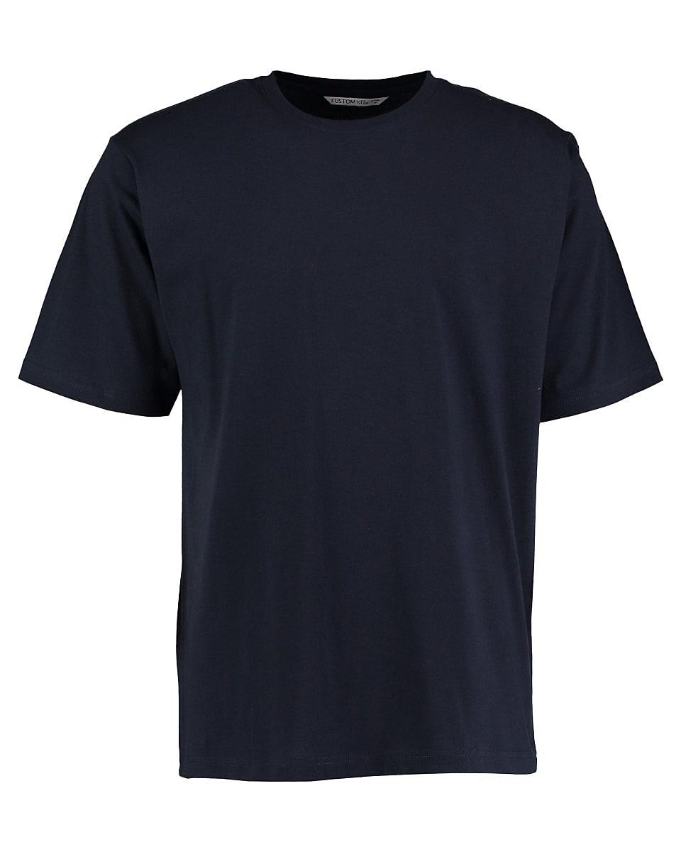 Kustom Kit Hunky Superior T-Shirt in Navy Blue (Product Code: KK500)