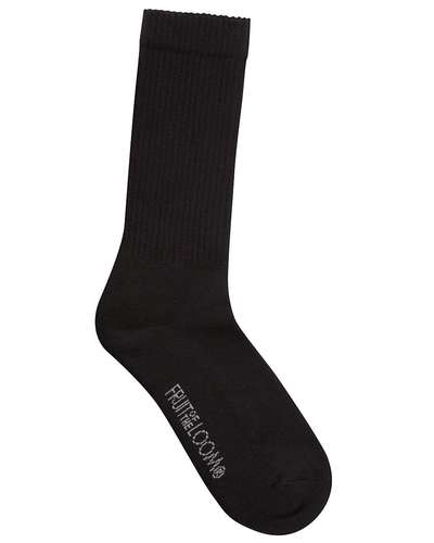 Fruit Of The Loom Crew Socks (3 Pack) | 67600 | Workwear Supermarket