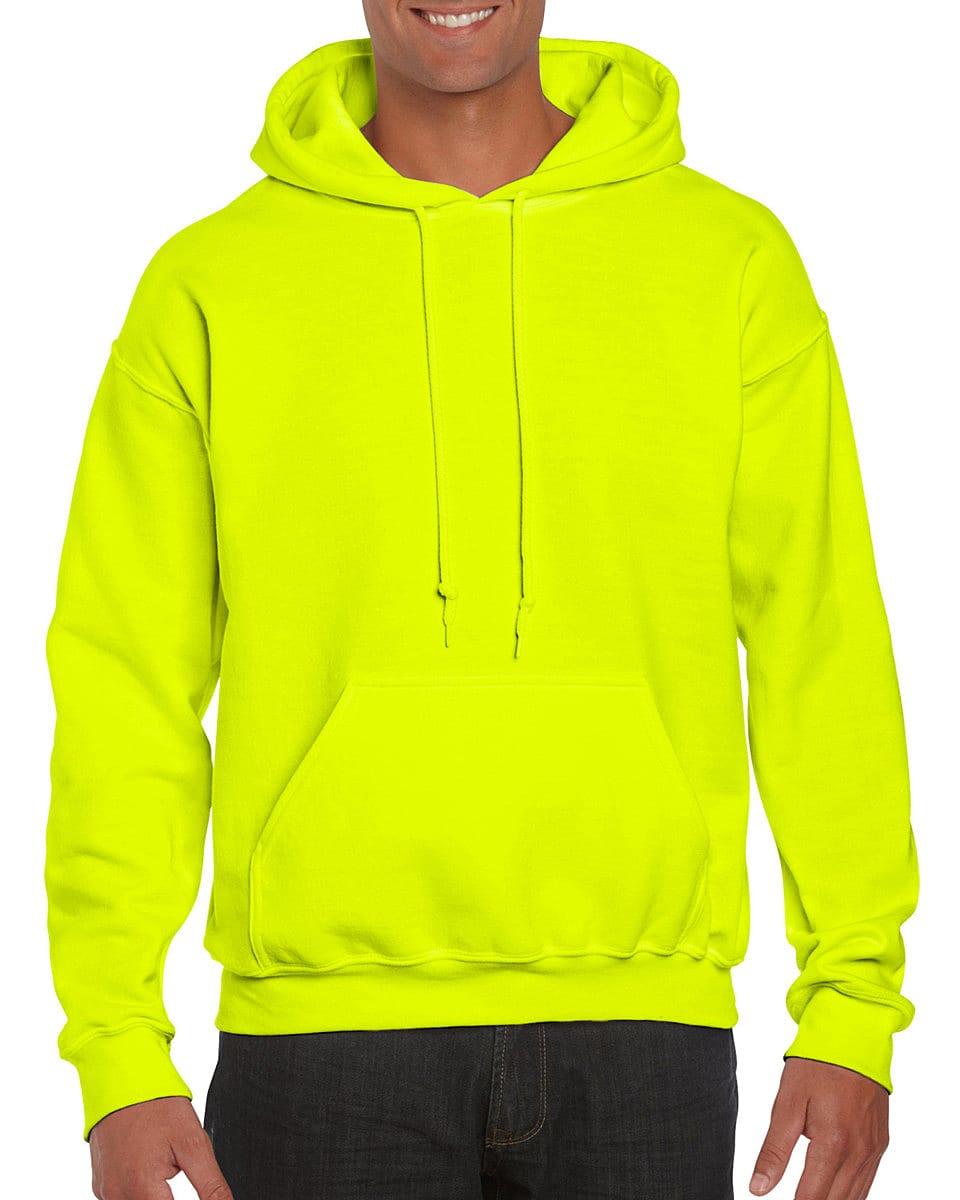 Gildan DryBlend Adult Hoodie in Safety Green (Product Code: 12500)