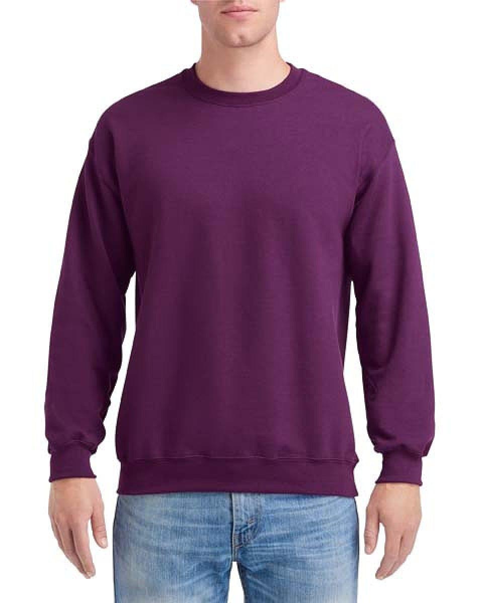 Gildan Heavy Blend Adult Crewneck Sweatshirt in Plum (Product Code: 18000)