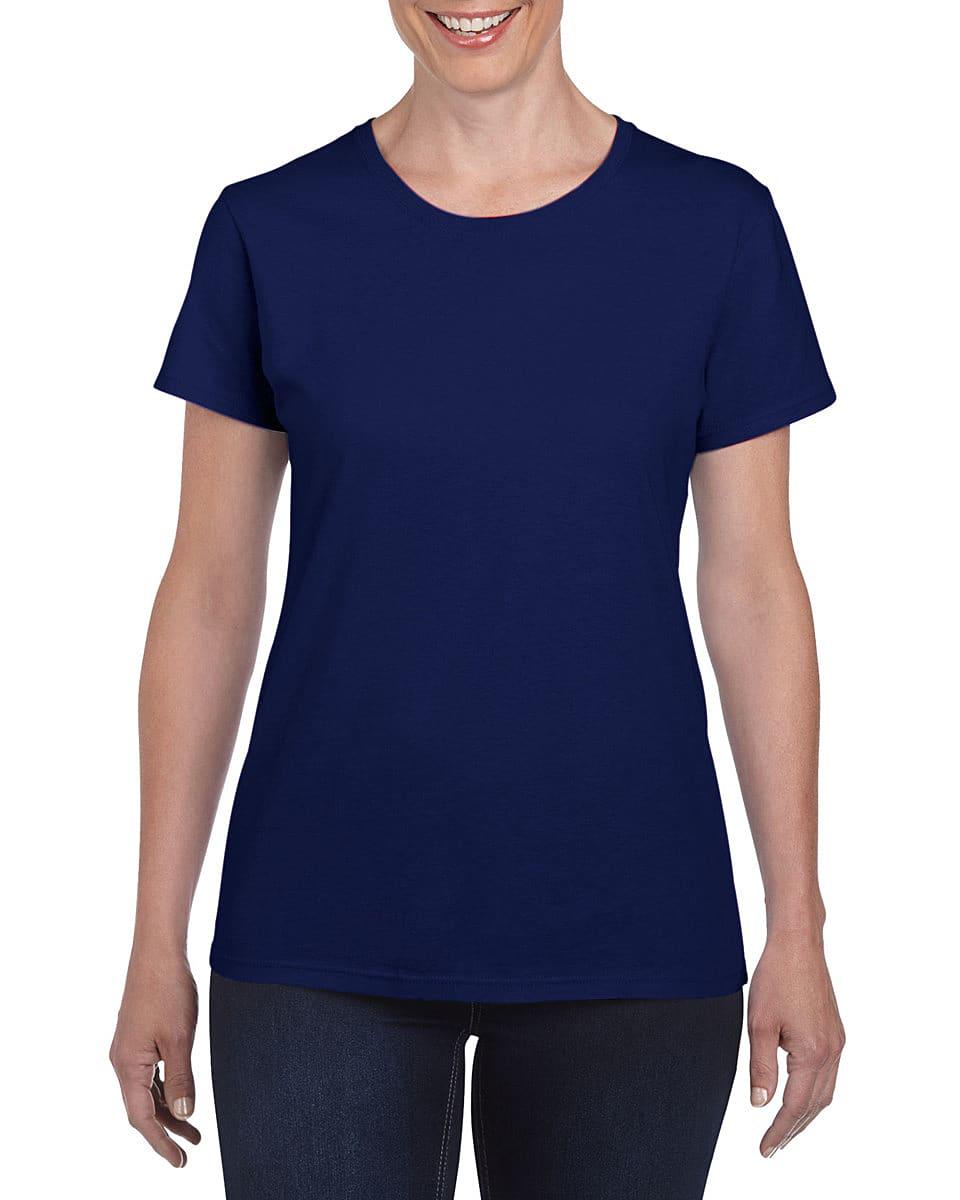 Gildan Womens Heavy Cotton Missy Fit T-Shirt in Cobalt Blue (Product Code: 5000L)