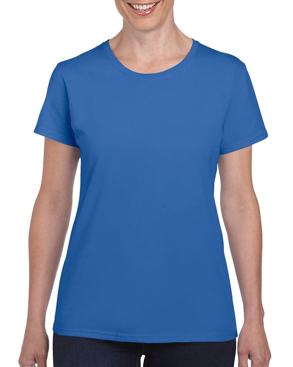 Gildan Womens Heavy Cotton Missy Fit T-Shirt in Royal Blue (Product Code: 5000L)