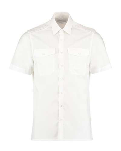 Kustom Kit Mens Short-Sleeve Pilot Shirt