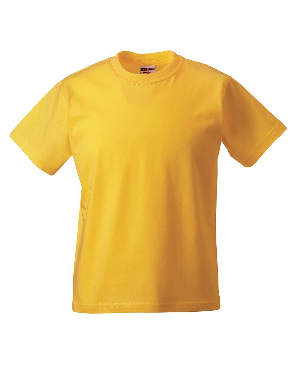 Russell Childrens Classic T-Shirt in Pure Gold (Product Code: ZT180B)