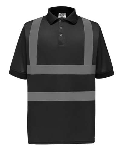 Yoko Hi-Viz Short-Sleeve Polo Shirt