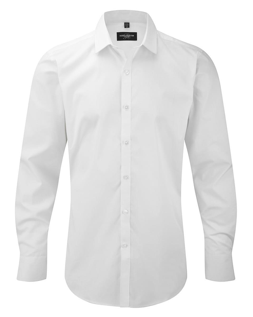 Russell Collection Mens Stretch Shirt | 960M | Workwear Supermarket