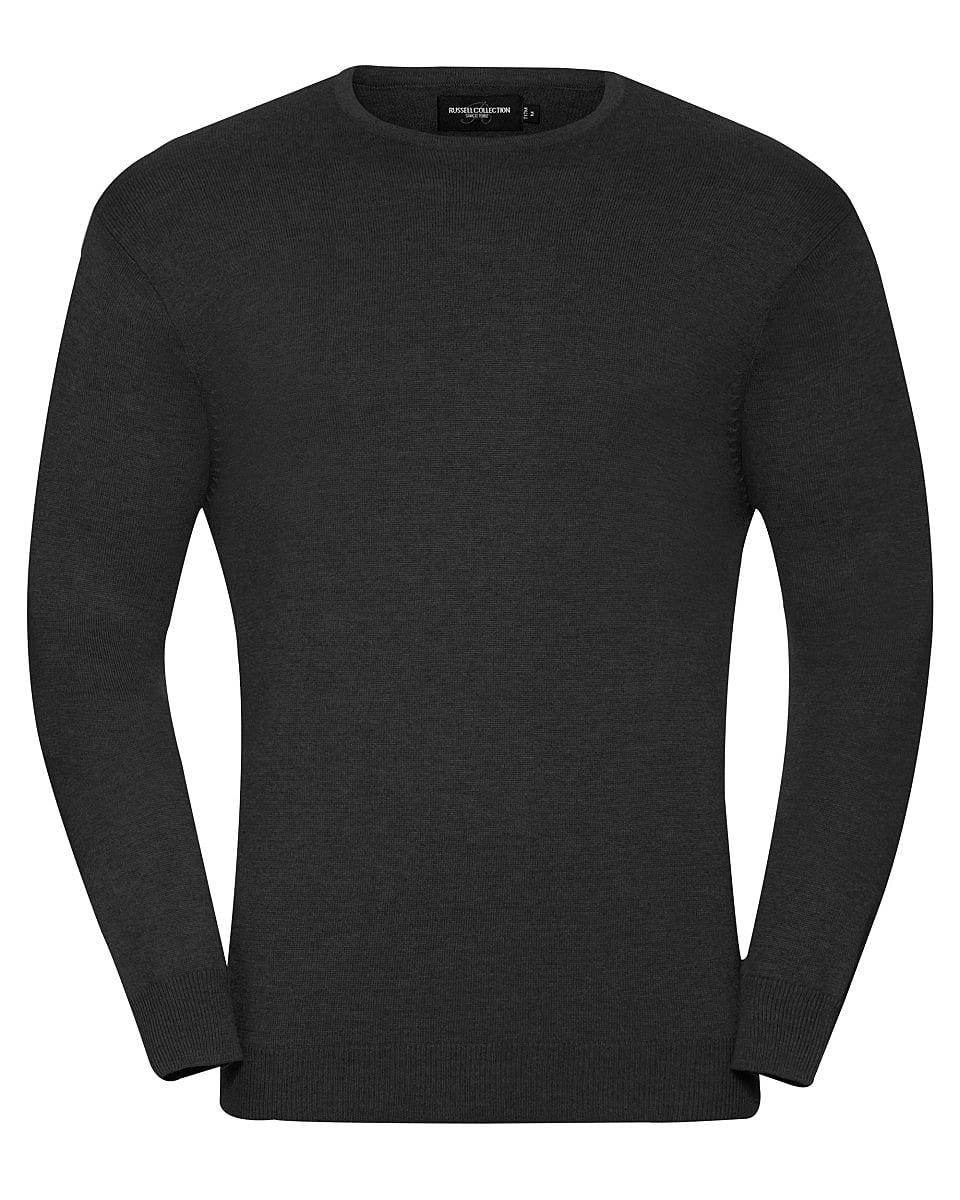 Russell Collection Knitted Crew Neck | R717M | Workwear Supermarket