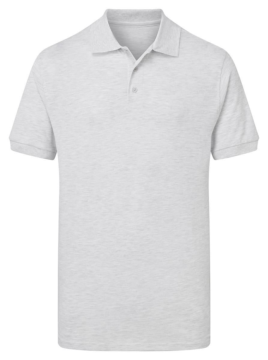 SG Mens Cotton Polo Shirt in Light Oxford (Product Code: SG50)