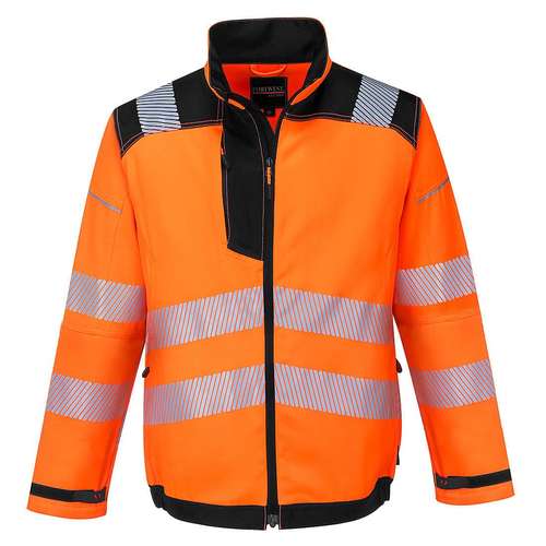 Portwest PW3 Hi-Viz Work Jacket - T500