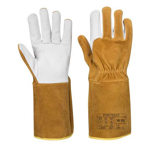 Portwest TIG Ultra Welding Gauntlet Gloves - A521