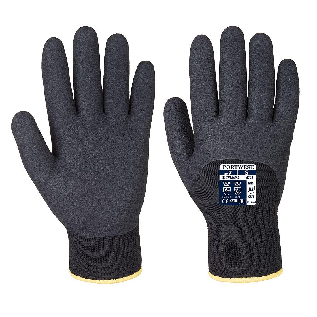 Portwest Arctic Winter Gloves in Black (Product Code: A146)