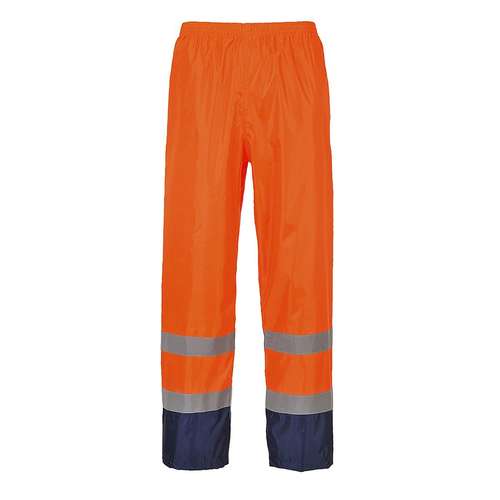 Portwest Hi-Viz Classic Contrast Rain Trousers - H444