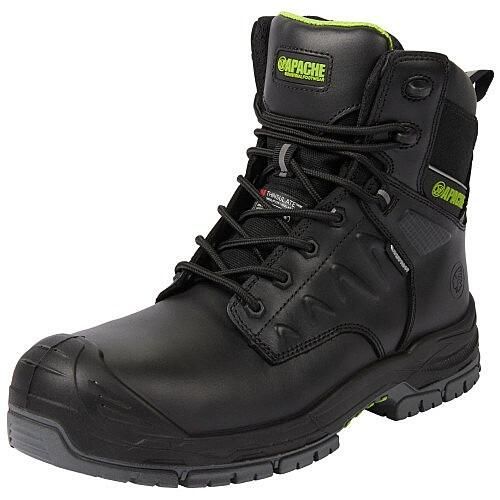 Apache Chilliwack Black Waterproof Safety Boots