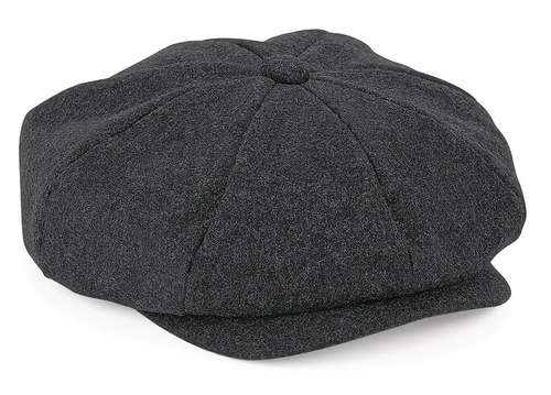 Beechfield Melton Wool Baker Boy Cap