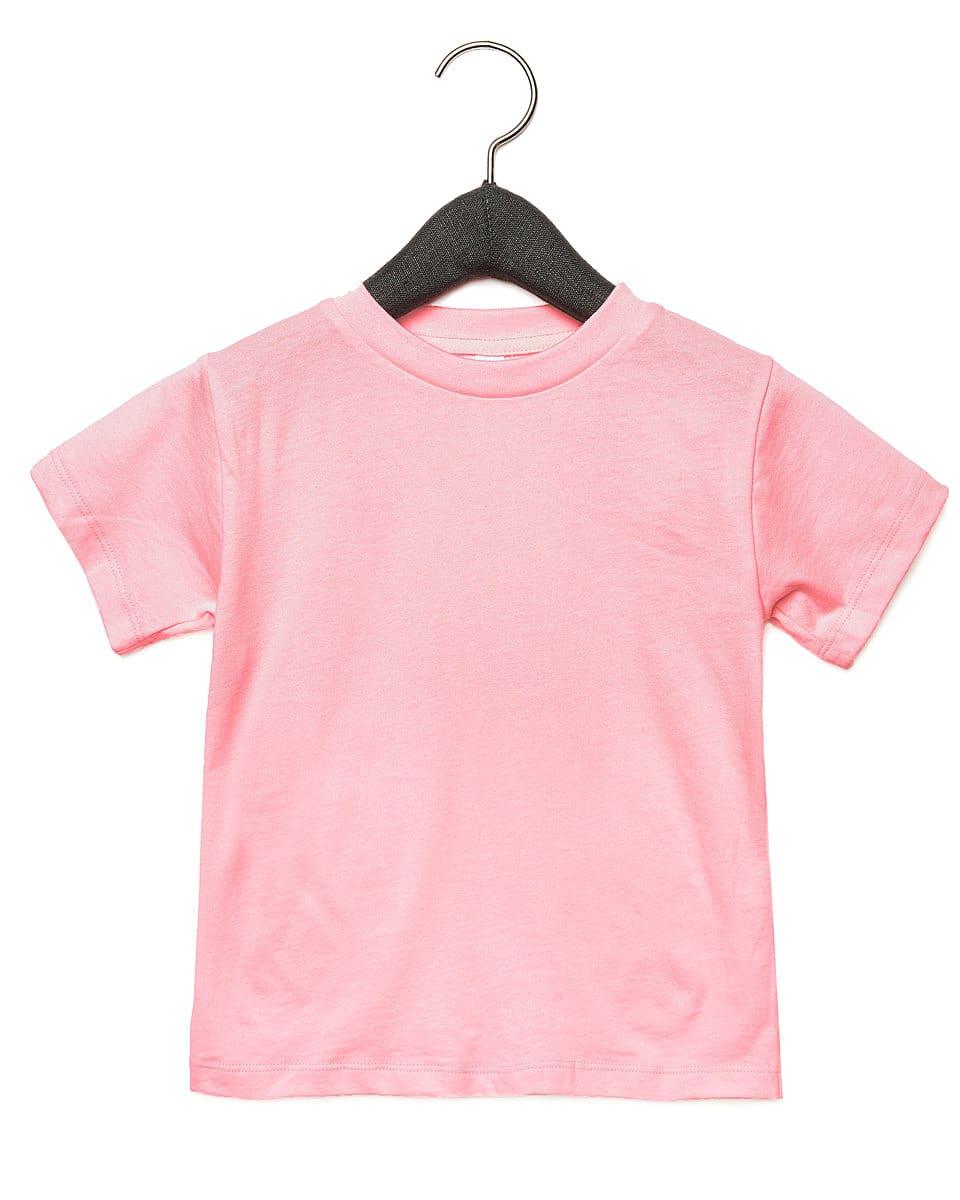 Bella Canvas Toddler Jersey Short-Sleeve T-Shirt in Pink (Product Code: CA3001T)