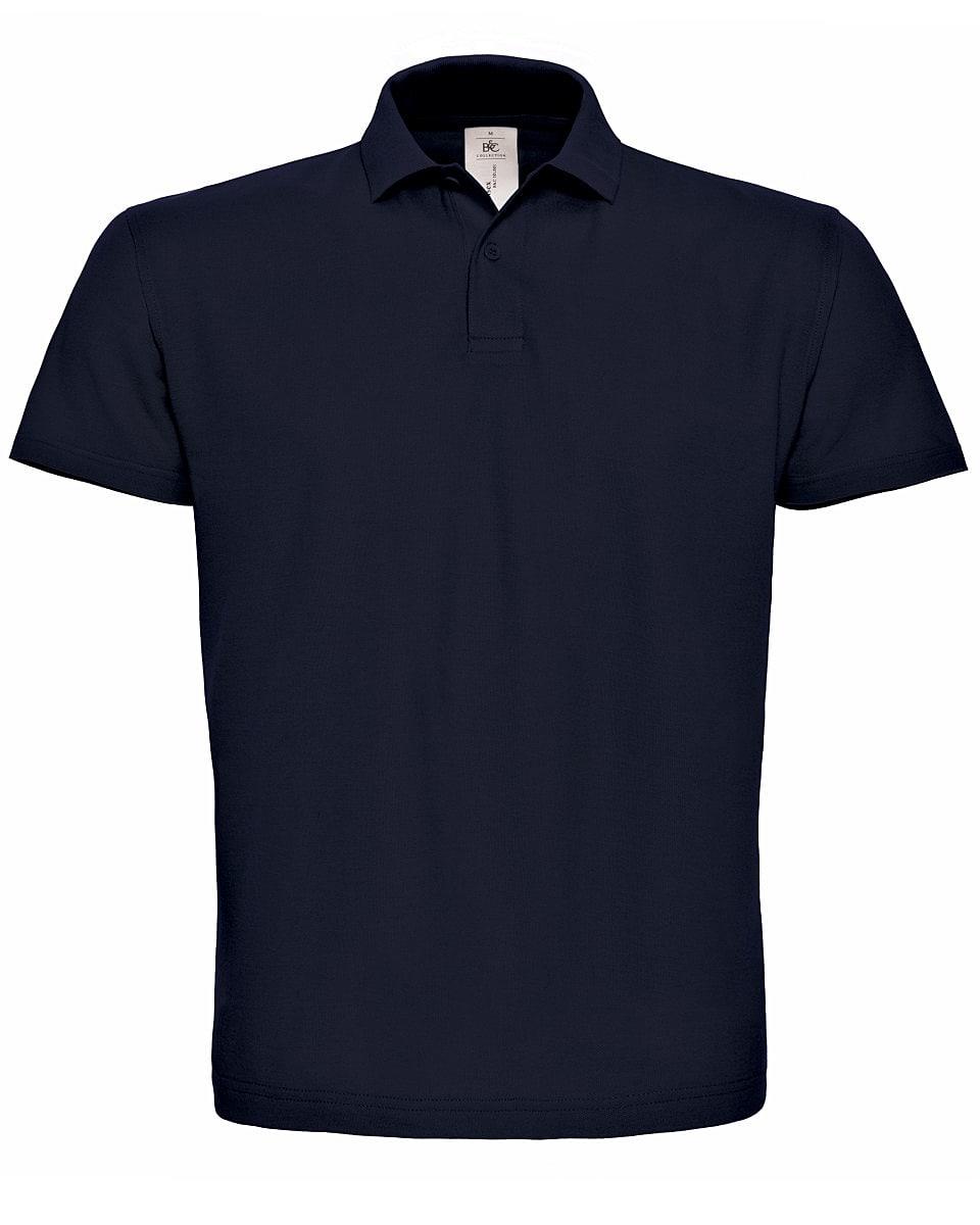 B&C ID.001 Polo Shirt in Navy Blue (Product Code: PUI10)