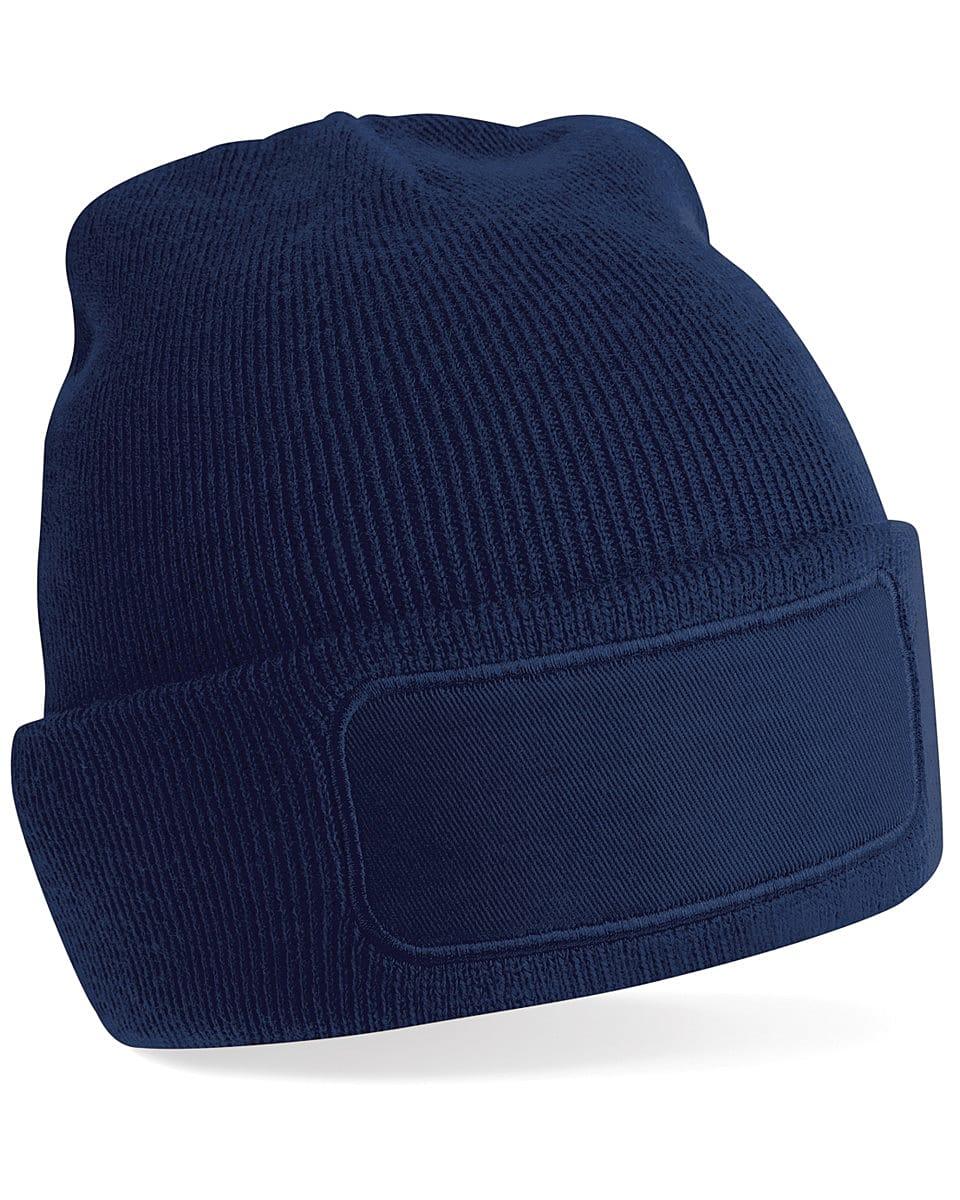 Beechfield Original Patch Beanie Hat in French Navy (Product Code: B445)