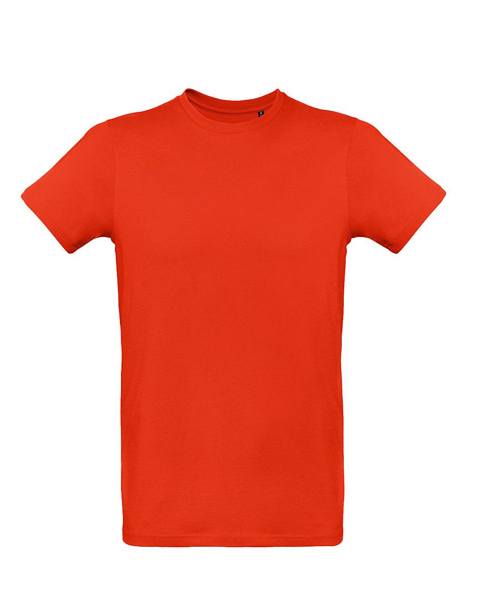 B&C Mens Inspire Plus T-Shirt in Fire Red (Product Code: TM048)