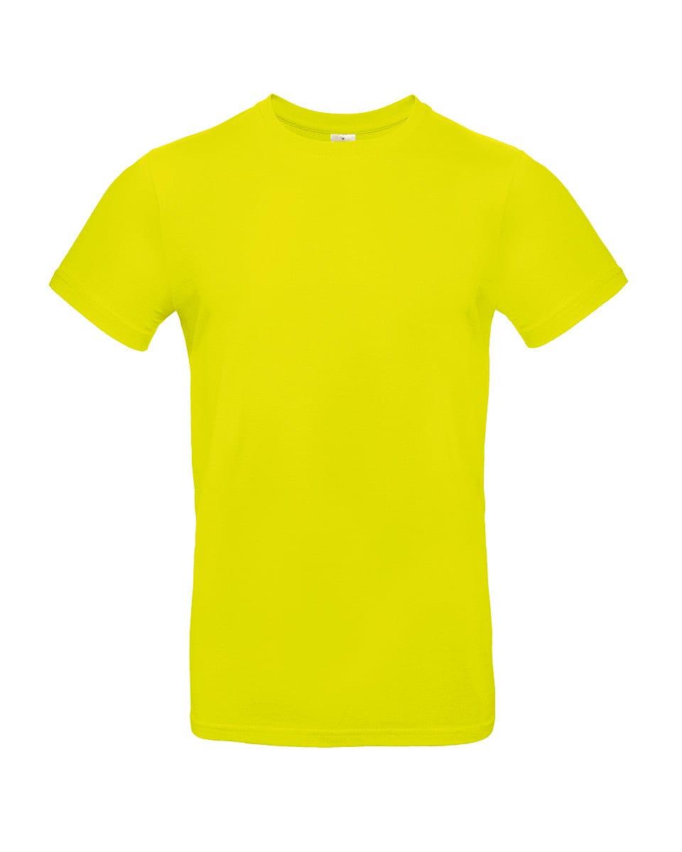 B&C Mens E190 T-Shirt in Pixel Lime (Product Code: TU03T)