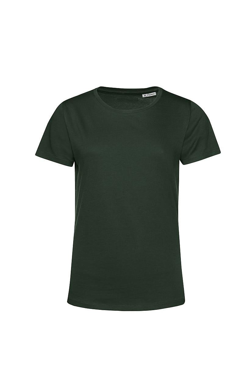 B&C Womens Organic E150 T-Shirt in Forest Green (Product Code: TW02B)
