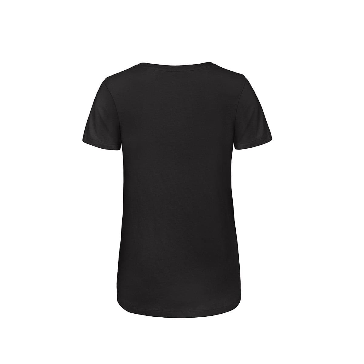 B&C Womens Inspire Triblend V-Neck T-Shirt in Black (Product Code: TW058)