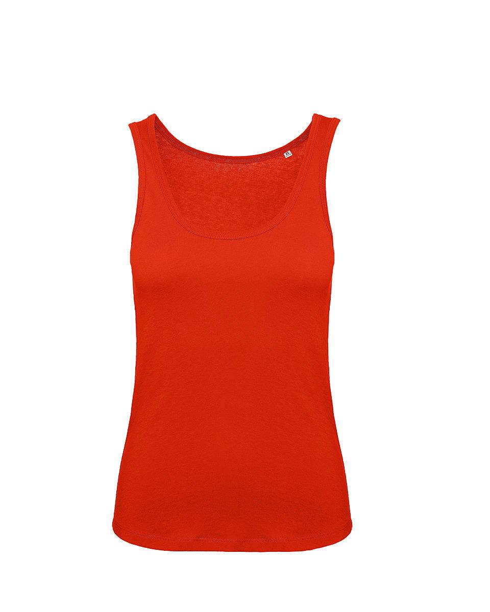 B&C Womens Inspire Tank in Fire Red (Product Code: TW073)