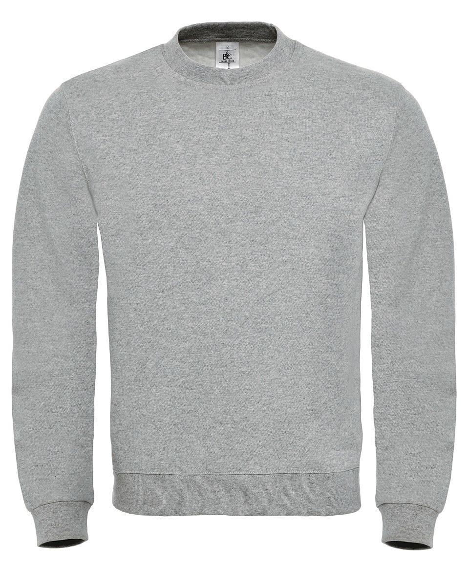 B&C ID.002 Sweatshirt in Heather Grey (Product Code: WUI20)