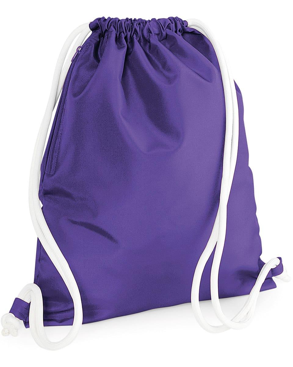 Bagbase Icon Drawstring Backpack in Purple (Product Code: BG110)