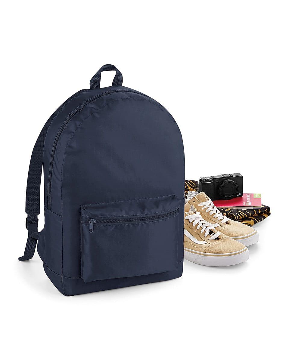 Bagbase Packaway Backpack in French Navy (Product Code: BG151)