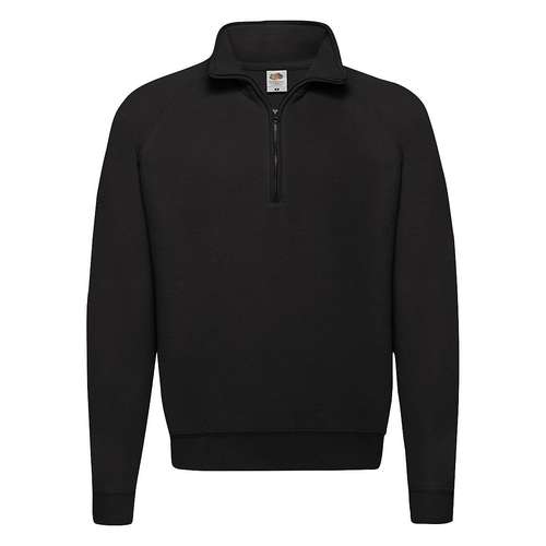 Fruit Of The Loom Mens Classic Zip Neck Sweater