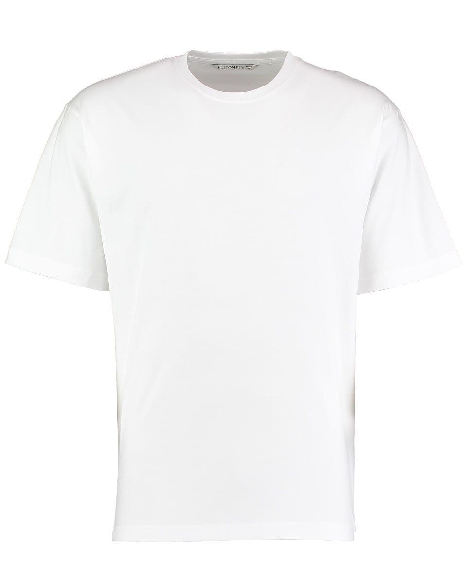 Kustom Kit Hunky Superior T-Shirt in White (Product Code: KK500)