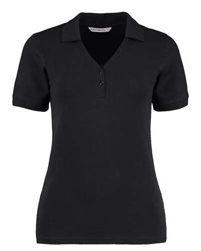 Kustom Kit Womens Sophia Comfortec V-Neck Polo Shirt