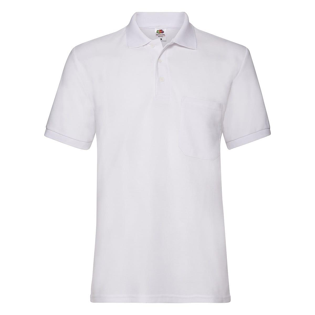 Fruit Of The Loom Pocket 65/35 Pique Polo Shirt | 63308 | Workwear ...