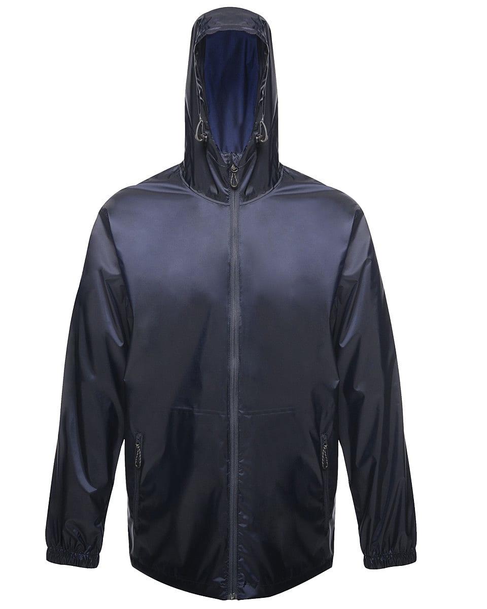 Regatta Mens Pro Packaway Jacket in Navy Blue (Product Code: TRW248)