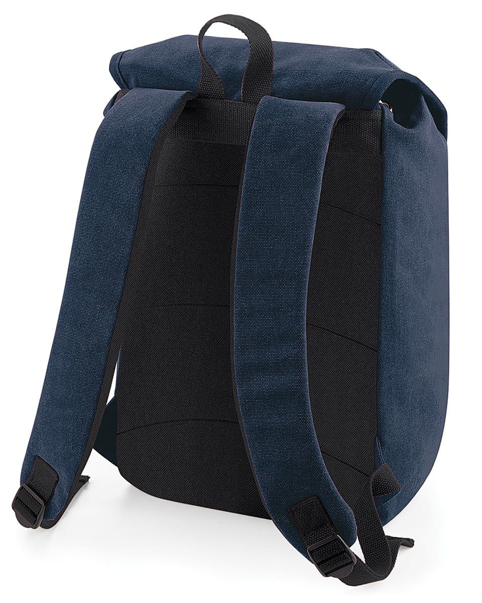 Quadra Vintage Rucksack in French Navy (Product Code: QD615)