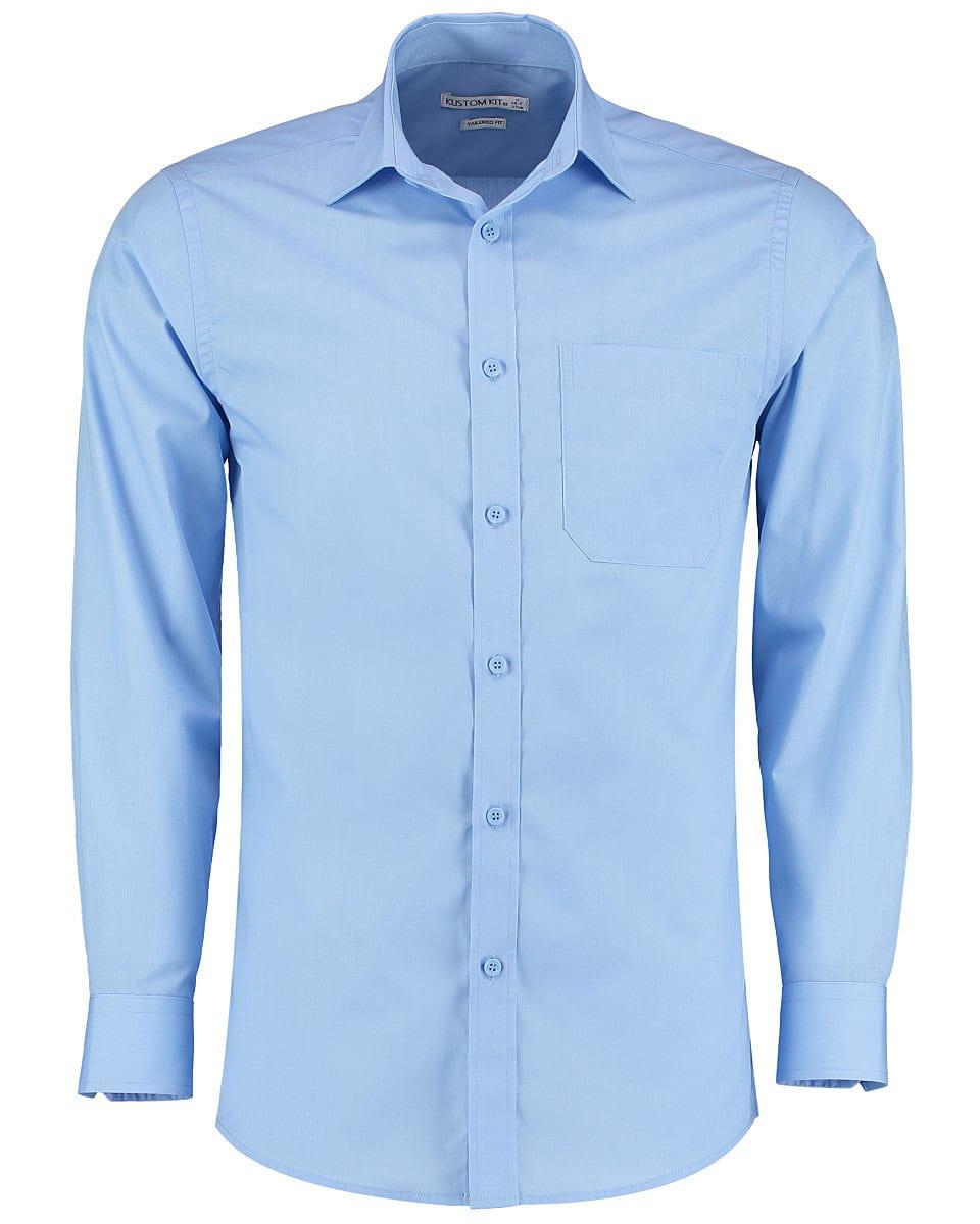 Kustom Kit Mens Long-Sleeve Poplin Shirt | KK142 | Workwear Supermarket