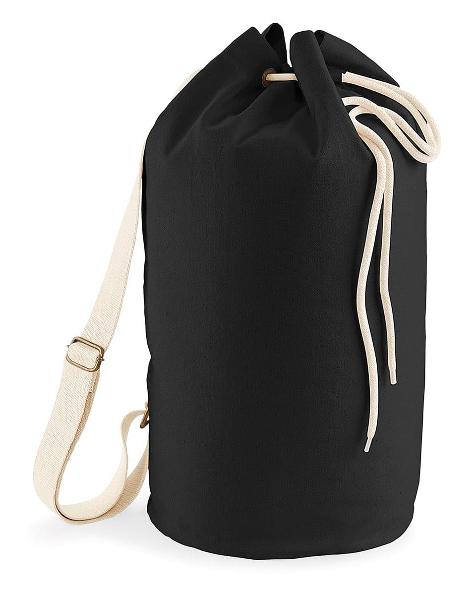 Westford Mill Organic Sea Bag in Black (Product Code: W812)