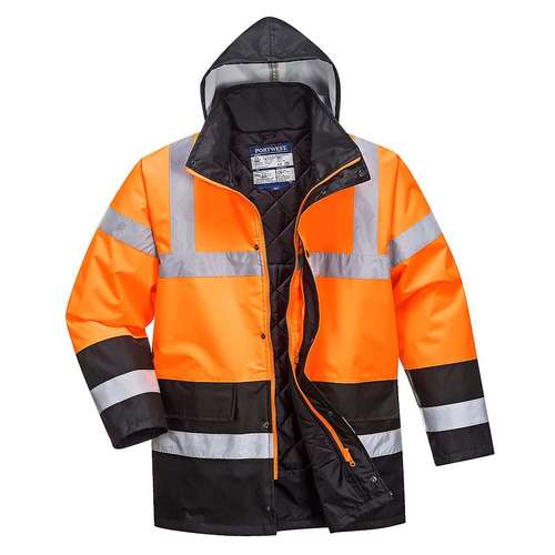 Portwest Hi-Viz Two Tone Traffic Jacket - S467
