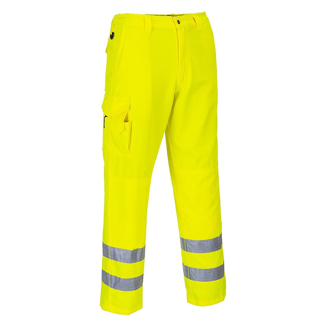 Portwest Hi-Viz Combat Trousers | E046 | Workwear Supermarket