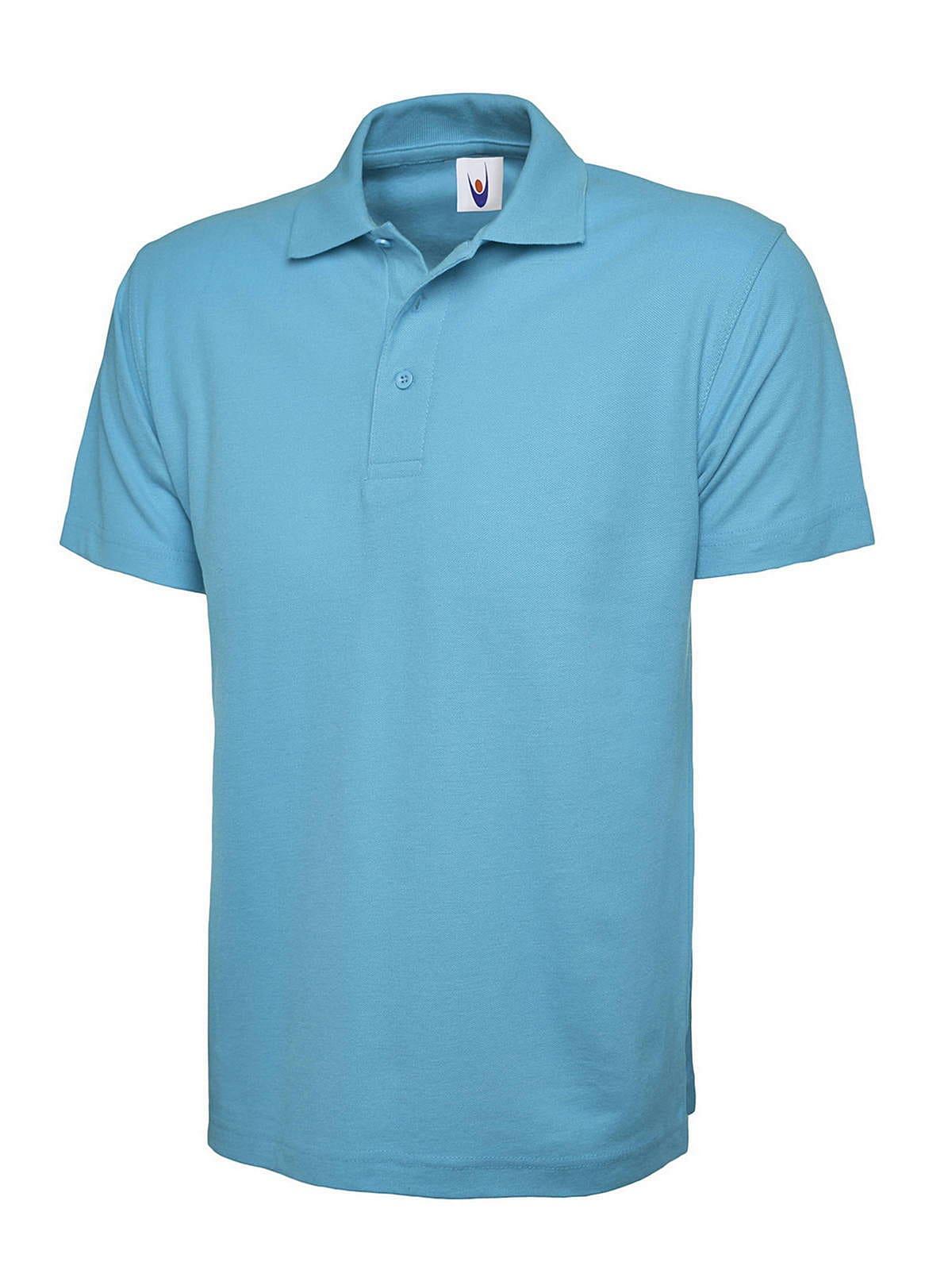 Uneek 220GSM Classic Polo Shirt in Sky (Product Code: UC101)