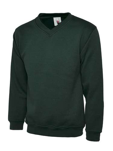 Uneek 340GSM Premium V-Neck Sweatshirt
