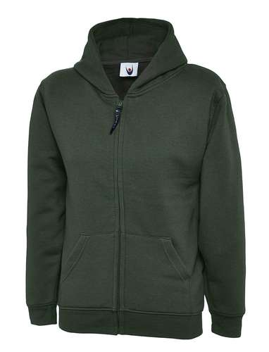Uneek Childrens 300GSM Classic Full-Zip Hoodie