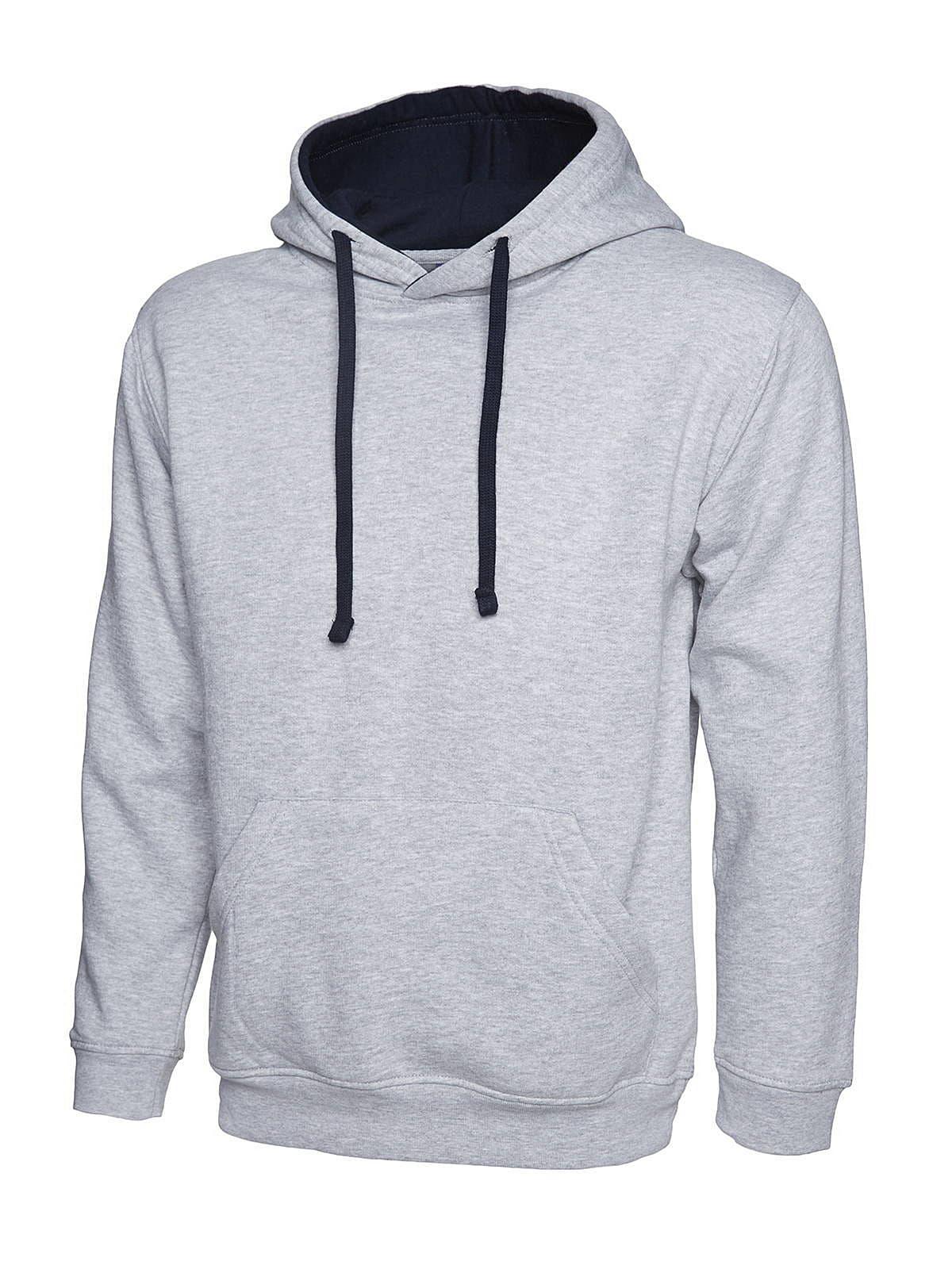 Uneek 300GSM Contrast Hoodie | UC507 | Workwear Supermarket