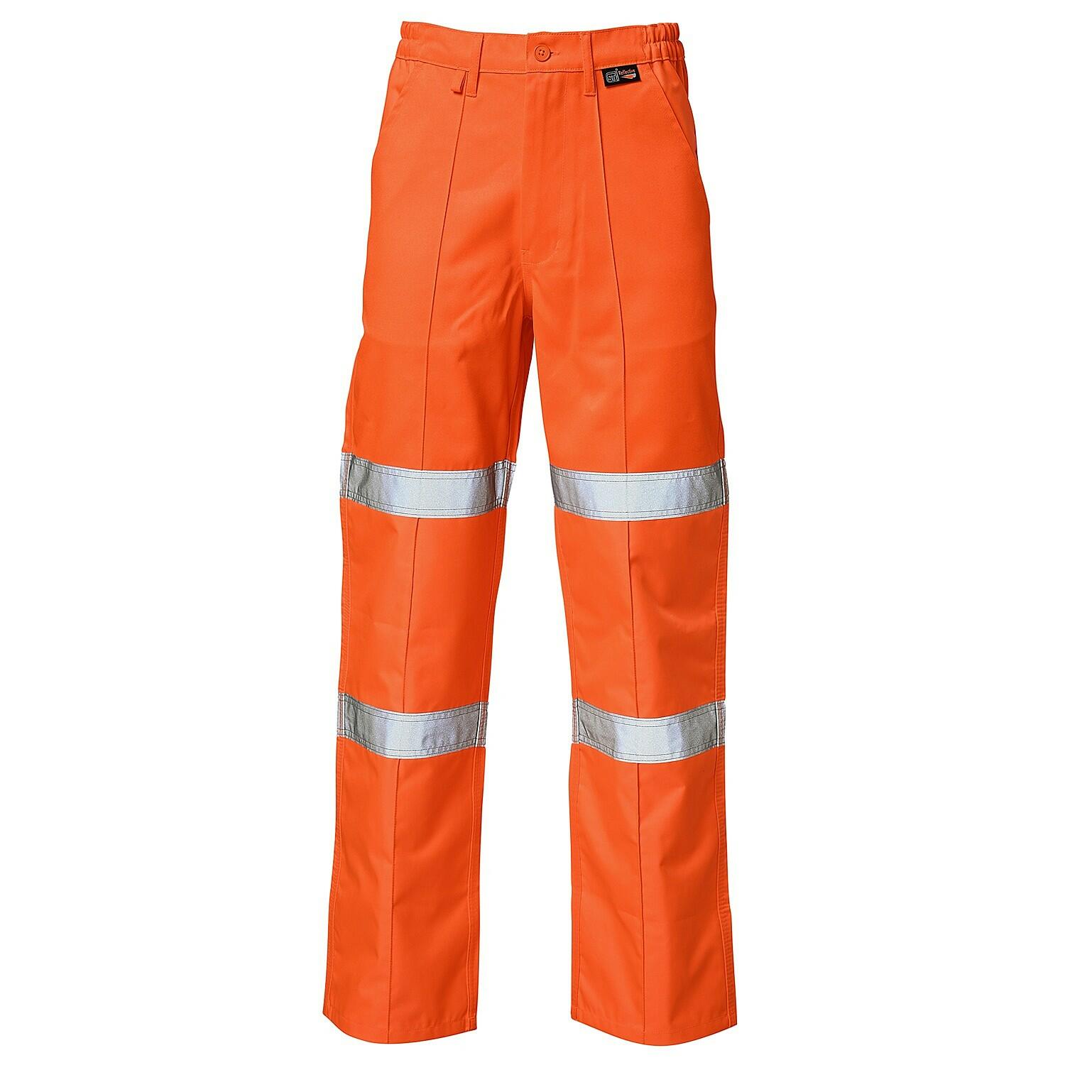 Supertouch Hi-Vis Orange 2 Band Ballistic Trousers