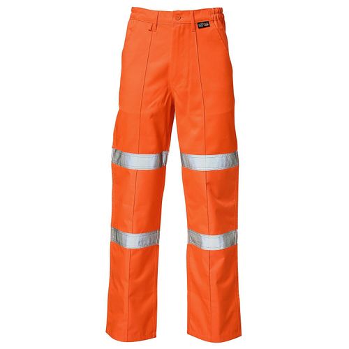 Supertouch Hi-Vis Orange 2 Band Ballistic Trousers