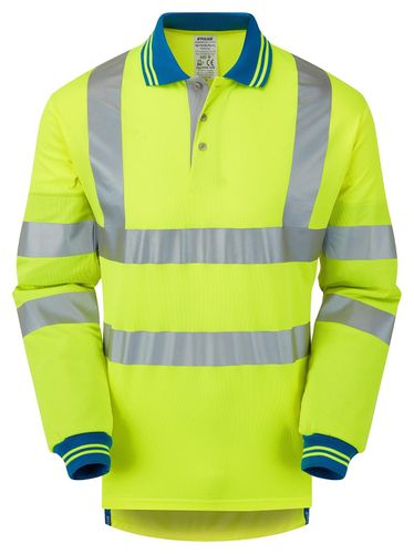 Pulsar HV Yellow Cut Resistant Sleeve Polo Shirt