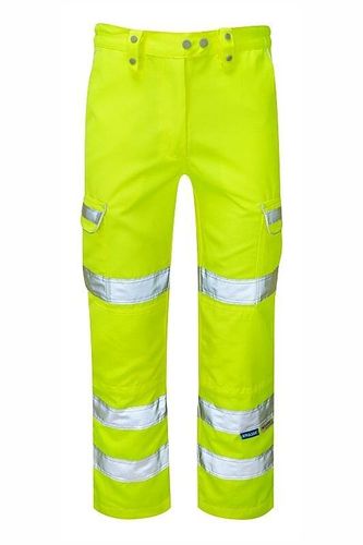 Pulsar Ladies HV Yellow Combat Trousers