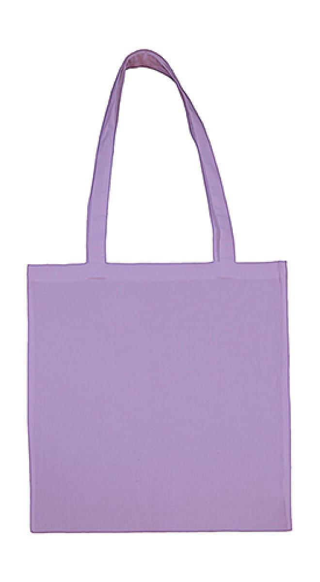 Jassz Bags Beech Cotton Long-Handle Bag in Lavender (Product Code: 3842LH)