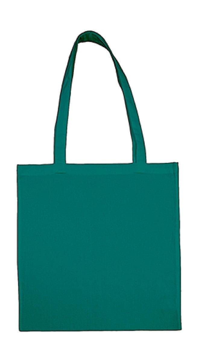Jassz Bags Beech Cotton Long-Handle Bag in Light Petrol (Product Code: 3842LH)
